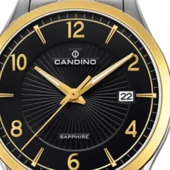 Candino Damen-Armbanduhr Edelstahl silber gold C4632/2 Quarz Klassisch UC4632/2