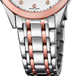 Candino Damen-Armbanduhr Edelstahl silber braun C4617/3 Quarz Klassisch UC4617/3