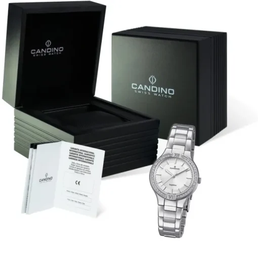 Candino Damen-Armbanduhr Edelstahl silber C4626/1 Quarzuhr UC4626/1
