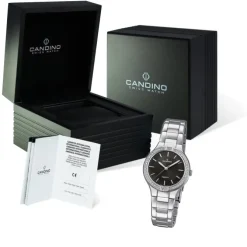 Candino Damen-Armbanduhr Edelstahl silber C4626/2 Quarzuhr UC4626/2