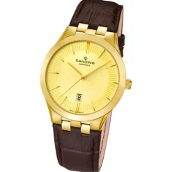 Candino Damen-Armbanduhr Timeless analog Quarz Leder UC4546/2