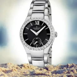 Candino Damen-Armbanduhr Timeless analog Quarz Edelstahl UC4537/2