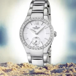 Candino Damen-Armbanduhr Timeless analog Quarz Edelstahl UC4537/1