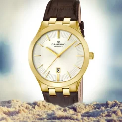 Candino Damen-Armbanduhr Timeless analog Quarz Leder UC4546/1