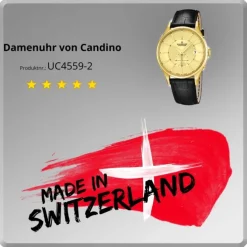 CANDINO Damen-Uhr - Elegance Delight - Analog - Quarz - Leder - UC4559/2