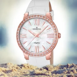 CANDINO Damen-Uhr - Elegance Delight - Analog - Quarz - Leder - UC4598/1