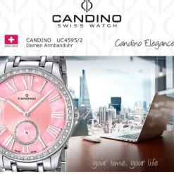 CANDINO Damen-Uhr - Elegance Delight - Analog - Quarz - Edelstahl - UC4595/2