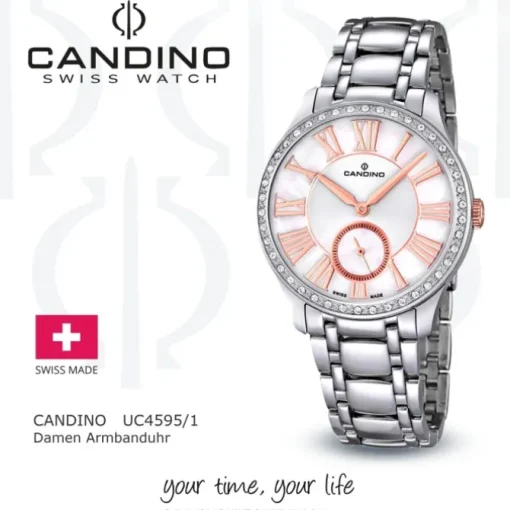 CANDINO Damen-Uhr - Elegance Delight - Analog - Quarz - Edelstahl - UC4595/1
