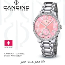 CANDINO Damen-Uhr - Elegance Delight - Analog - Quarz - Edelstahl - UC4595/2