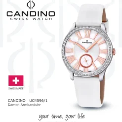CANDINO Damen-Uhr - Elegance Delight - Analog - Quarz - Leder - UC4596/1