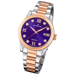 Candino Damenuhr Classic C4739/2 Armbanduhr Edelstahl silber-roségold UC4739/2