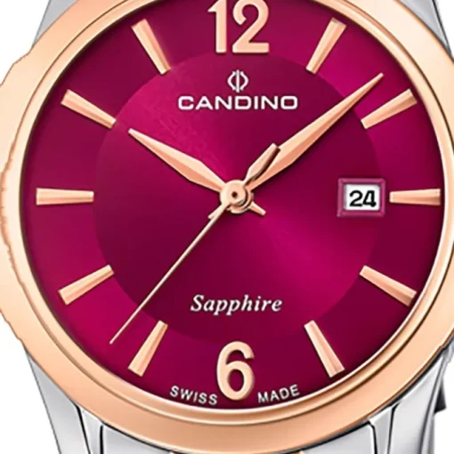 Candino Damenuhr Classic C4739/3 Armbanduhr Edelstahl silber-roségold UC4739/3