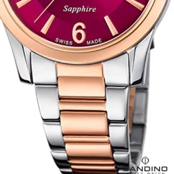 Candino Damenuhr Classic C4739/3 Armbanduhr Edelstahl silber-roségold UC4739/3