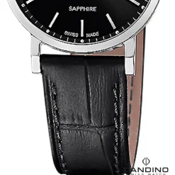 Candino Damenuhr Classic C4725/3 Armbanduhr Edelstahl schwarz UC4725/3
