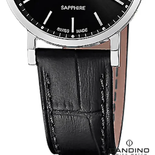Candino Damenuhr Classic C4725/3 Armbanduhr Edelstahl schwarz UC4725/3
