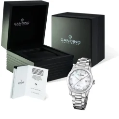 Candino Damenuhr Classic C4738/1 Armbanduhr Edelstahl silber UC4738/1
