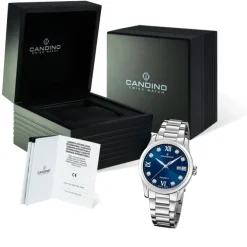 Candino Damenuhr Classic C4738/2 Armbanduhr Edelstahl silber UC4738/2