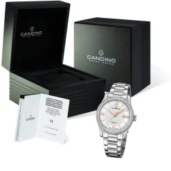 Candino Damenuhr Classic C4740/1 Armbanduhr Edelstahl silber UC4740/1