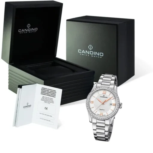 Candino Damenuhr Classic C4740/1 Armbanduhr Edelstahl silber UC4740/1