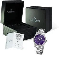Candino Damenuhr Classic C4740/3 Armbanduhr Edelstahl silber UC4740/3