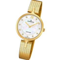 Candino Damenuhr Edelstahl gold Candino Elegance Armbanduhr UC4644/2