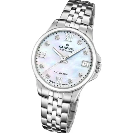 Candino Damenuhr Edelstahl silber Candino Automatik Armbanduhr UC4770/1