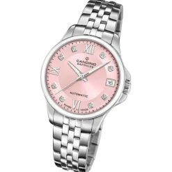 Candino Damenuhr Edelstahl silber Candino Automatik Armbanduhr UC4770/3