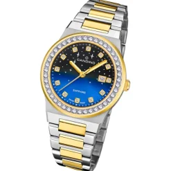 Candino Damenuhr Edelstahl silber gold Candino Elegance Armbanduhr UC4750/3