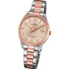 Candino Damen-Uhr Edelstahl silber roségold C4610/2 Quarz Klassisch UC4610/2