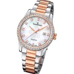 Candino Damenuhr Edelstahl roségold silber Candino Elegance Armbanduhr UC4741/1