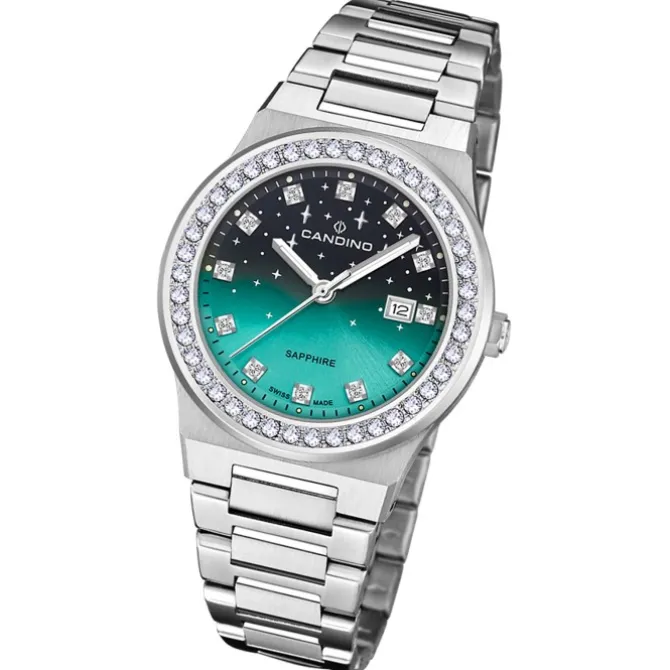 Candino Damenuhr Edelstahl silber Candino Elegance Armbanduhr UC4749/2