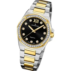 Candino Damenuhr Edelstahl silber gold Candino Elegance Armbanduhr UC4752/3