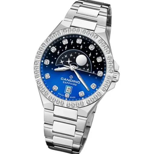 Candino Damenuhr Edelstahl silber Candino Elegance Armbanduhr UC4760/3