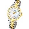 Candino Damenuhr Edelstahl silber gold Candino Automatik Armbanduhr UC4771/1