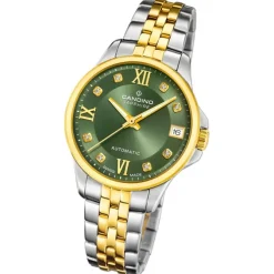 Candino Damenuhr Edelstahl silber gold Candino Automatik Armbanduhr UC4771/4