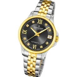 Candino Damenuhr Edelstahl silber gold Candino Automatik Armbanduhr UC4771/5