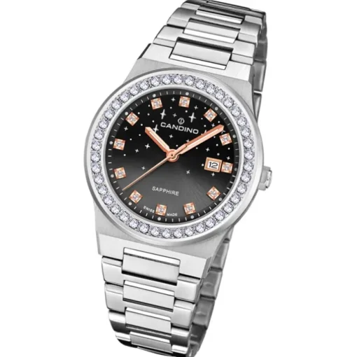 Candino Damenuhr Edelstahl silber Candino Elegance Armbanduhr UC4749/4