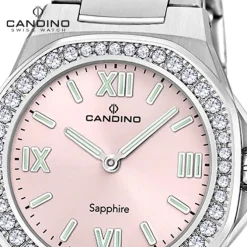 Candino Damenuhr Edelstahl silber Candino Elegance Armbanduhr UC4753/3