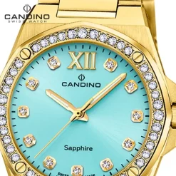 Candino Damenuhr Edelstahl gold Candino Elegance Armbanduhr UC4755/2