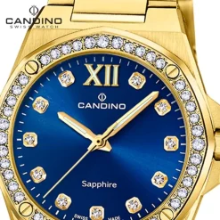 Candino Damenuhr Edelstahl gold Candino Elegance Armbanduhr UC4755/3