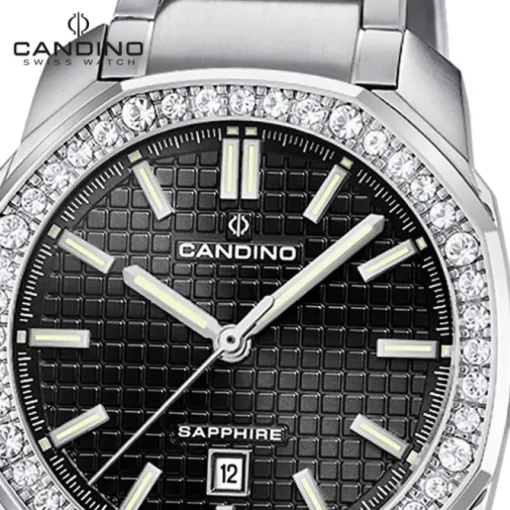 Candino Damenuhr Edelstahl silber Candino Elegance Armbanduhr UC4756/5