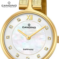 Candino Damenuhr Edelstahl gold Candino Elegance Armbanduhr UC4644/2