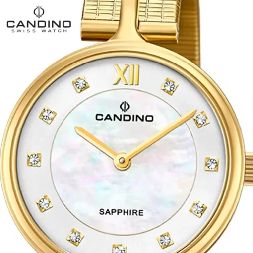 Candino Damenuhr Edelstahl gold Candino Elegance Armbanduhr UC4644/2
