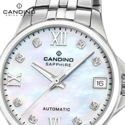 Candino Damenuhr Edelstahl silber Candino Automatik Armbanduhr UC4770/1