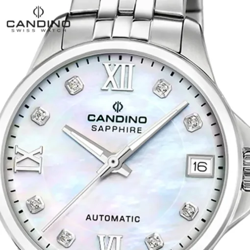 Candino Damenuhr Edelstahl silber Candino Automatik Armbanduhr UC4770/1