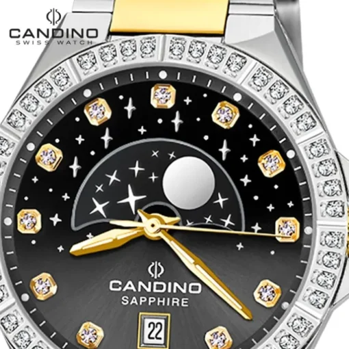 Candino Damenuhr Edelstahl silber gold Candino Elegance Armbanduhr UC4761/4