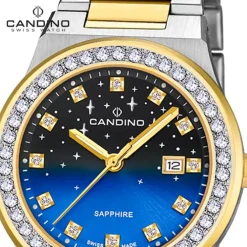 Candino Damenuhr Edelstahl silber gold Candino Elegance Armbanduhr UC4750/3