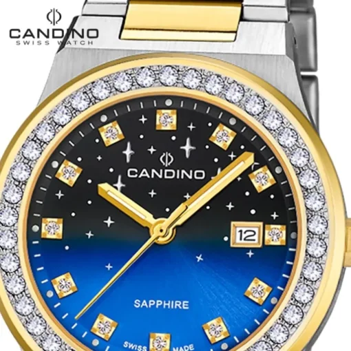 Candino Damenuhr Edelstahl silber gold Candino Elegance Armbanduhr UC4750/3