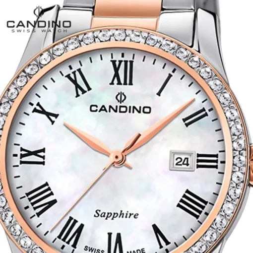 Candino Damenuhr Edelstahl roségold silber Candino Elegance Armbanduhr UC4741/2