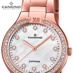 Candino Damenuhr Edelstahl roségold Candino Casual Armbanduhr UC4630/2